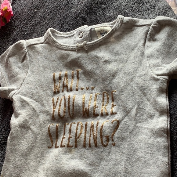 girls grey and pinks onesies - Picture 2 of 6